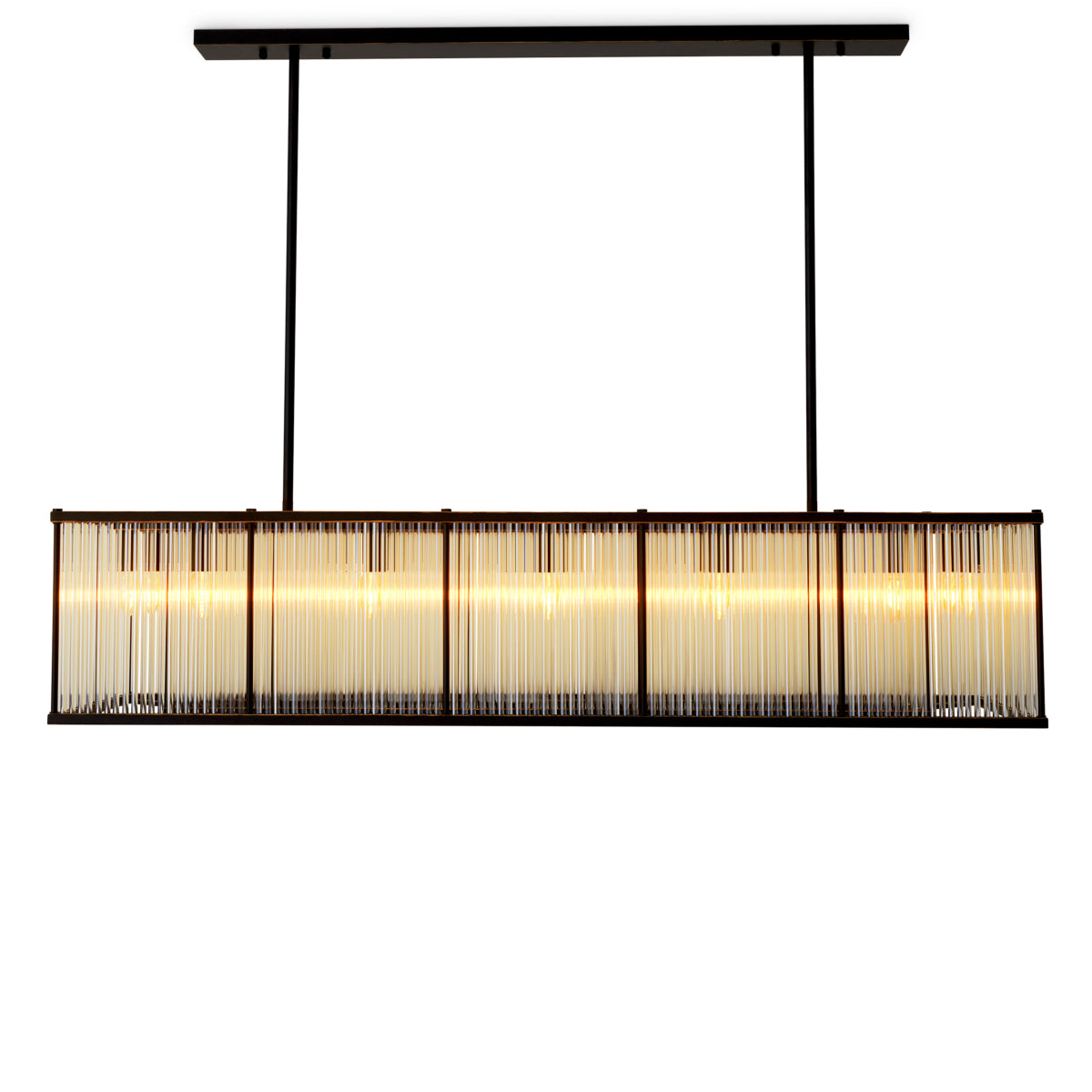 Glass Rectangular Chandelier Bernardi | Eichholtzmh.com 