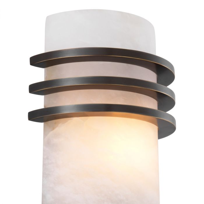 Wall Lamp Premuda bronze finish alabaster