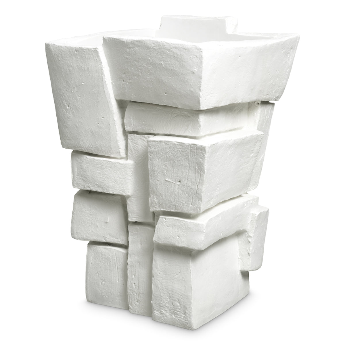 White Fiberglass Planter Santanter | Eichholtzmh.com