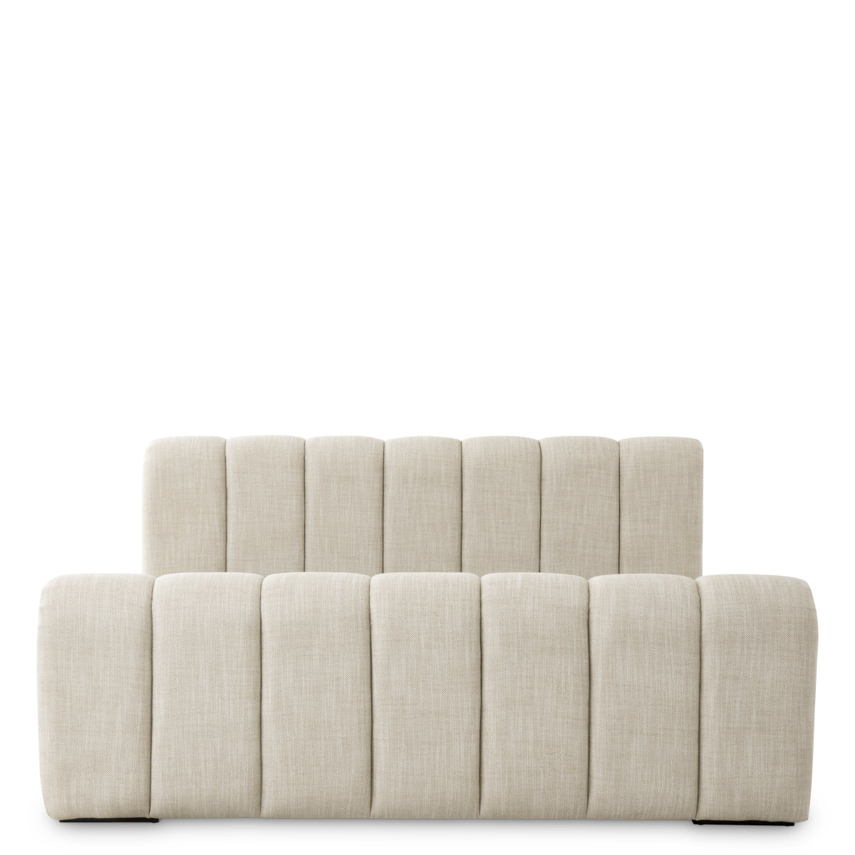 Beige Upholstered Bed Frame Kayden | Eichholtzmh.com