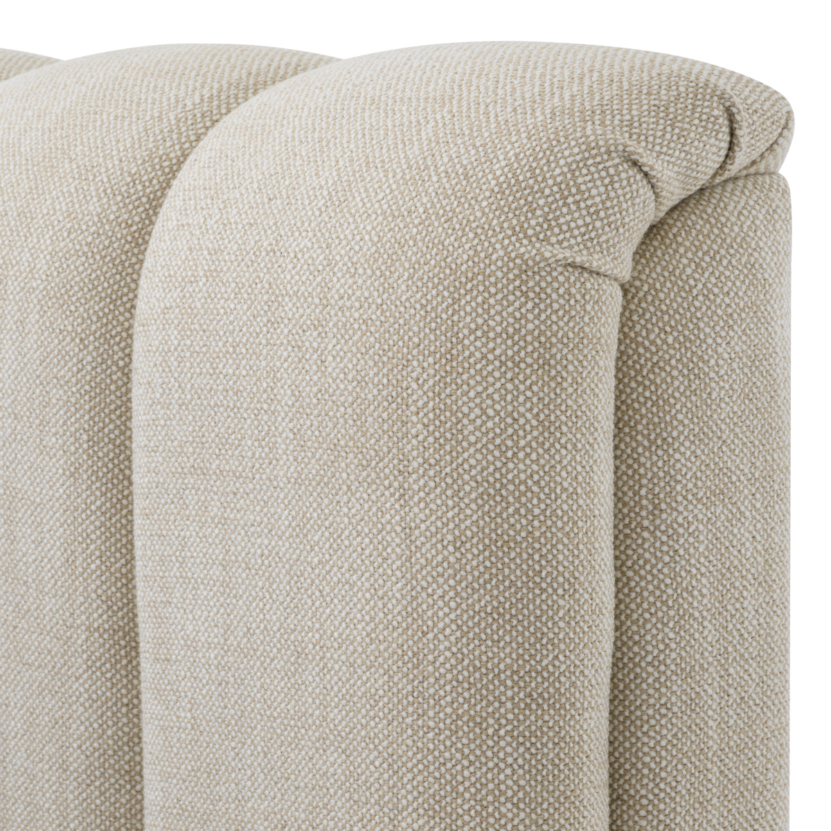 Beige Upholstered Bed Frame Kayden | Eichholtzmh.com