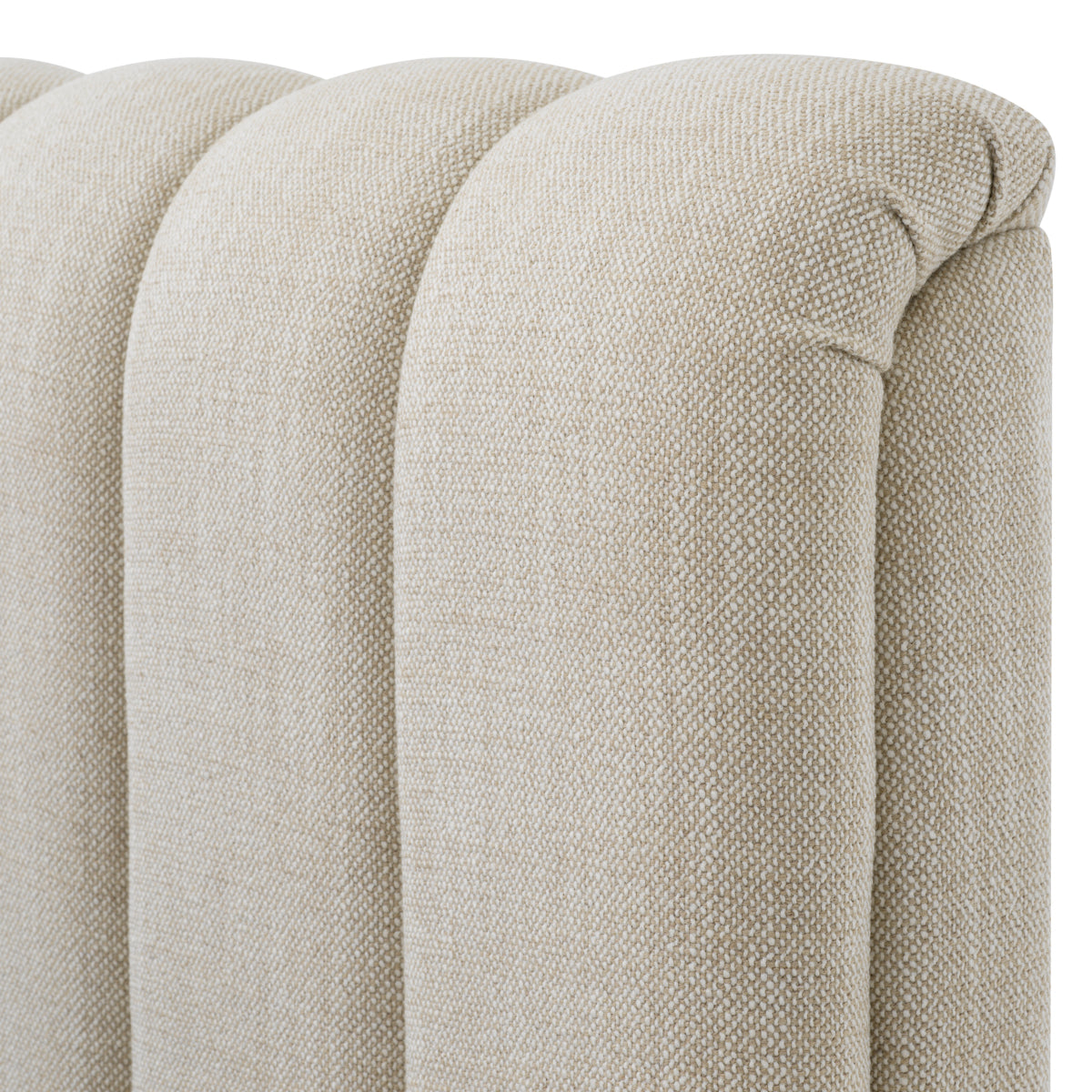 Beige Upholstered Bed Frame Kayden | Eichholtzmh.com