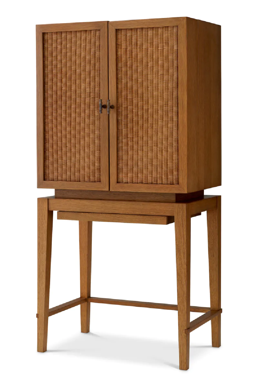 Oak 2-Door Bar Cabinet Borchard | Eichholtzmh.com 