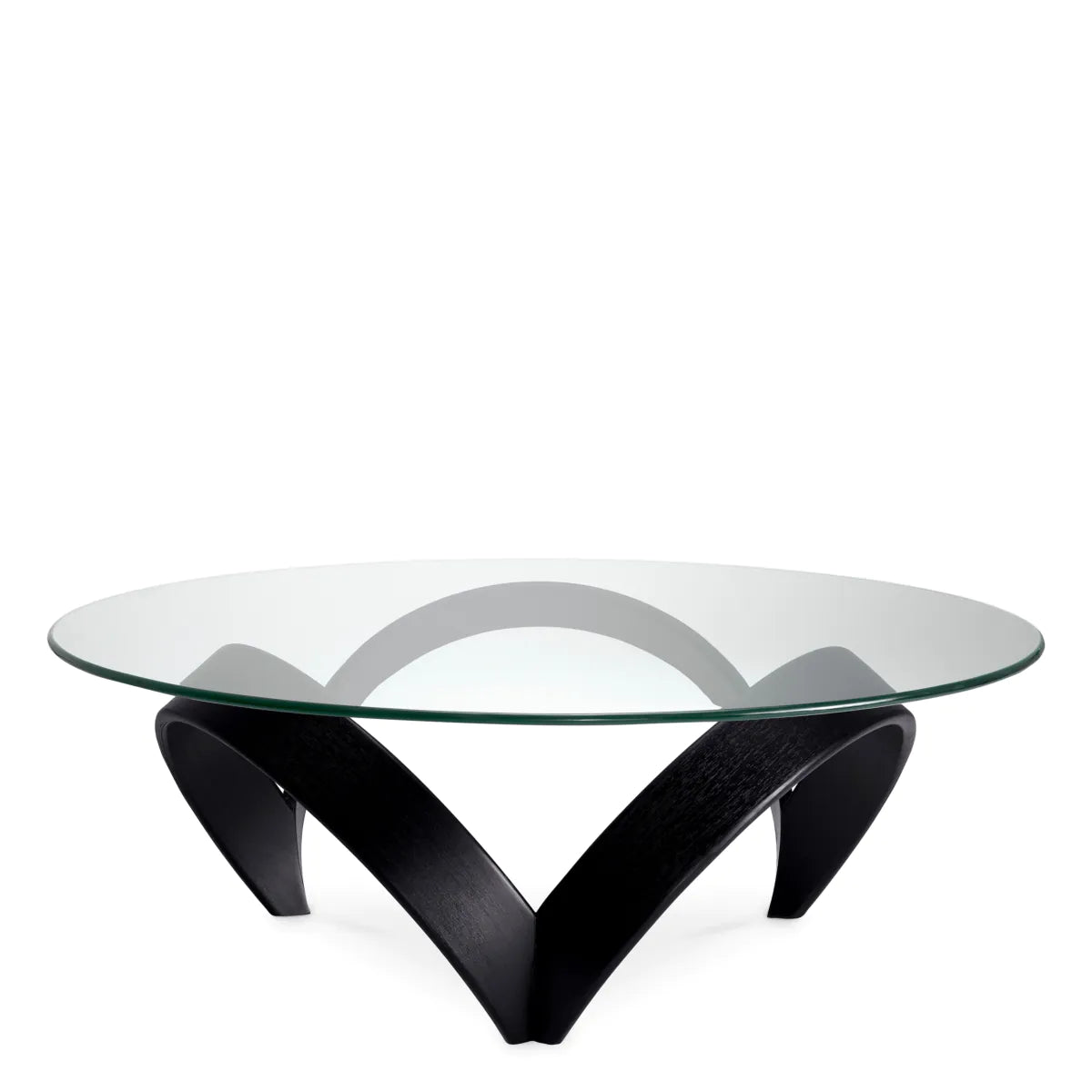 Round Glass Coffee Table Soquel | Eichholtzmh.com