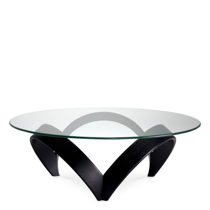 Coffee Table Soquel black veneer