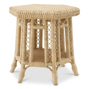Hexagonal Rattan Side Table Saba | Eichholtzmh.com