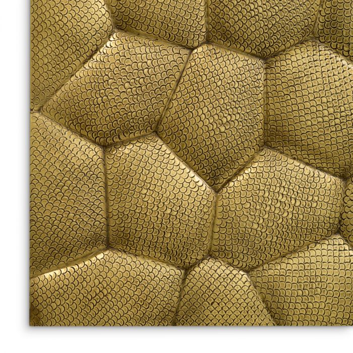 Wall Object Maximus vintage brass finish