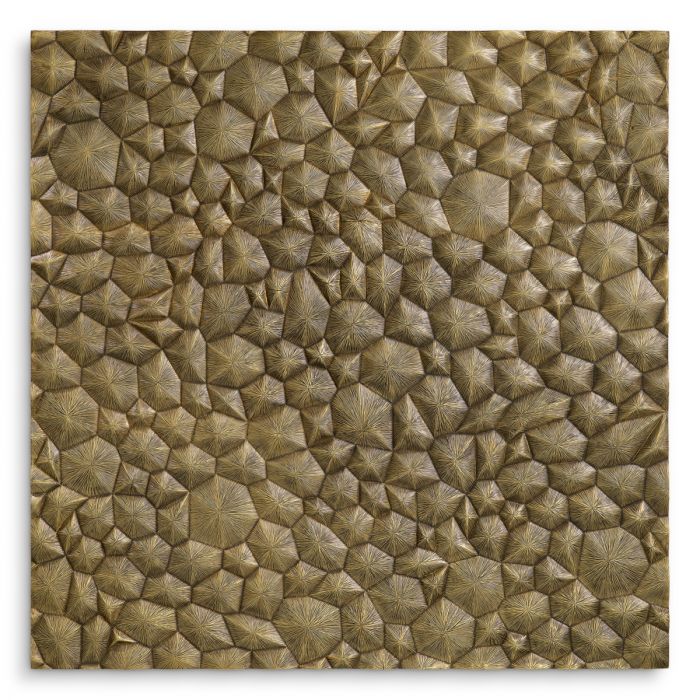 Wall Object Ultimo vintage brass finish