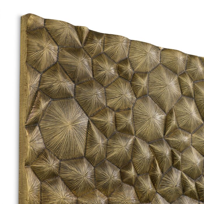 Wall Object Ultimo vintage brass finish