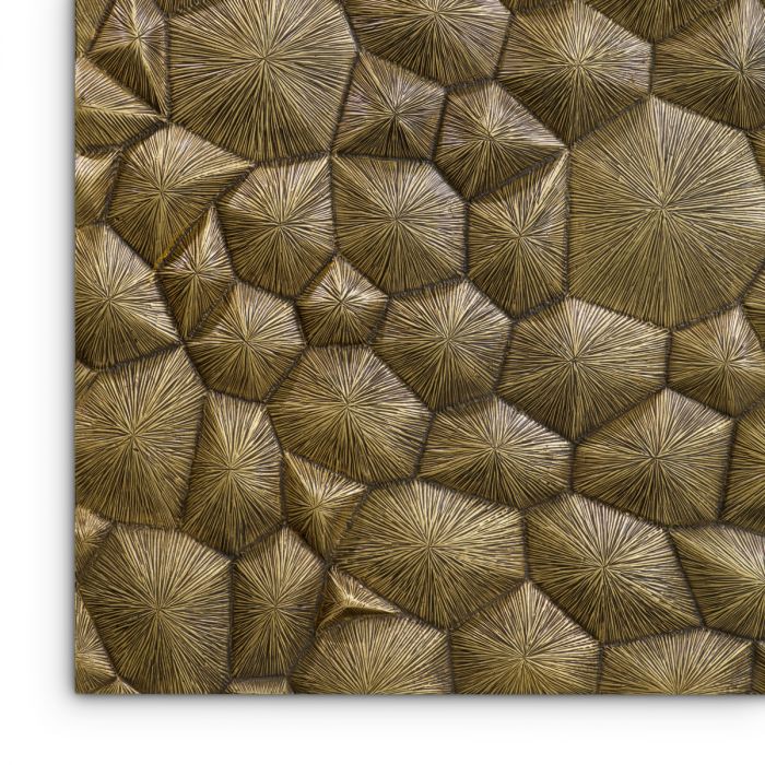 Wall Object Ultimo vintage brass finish