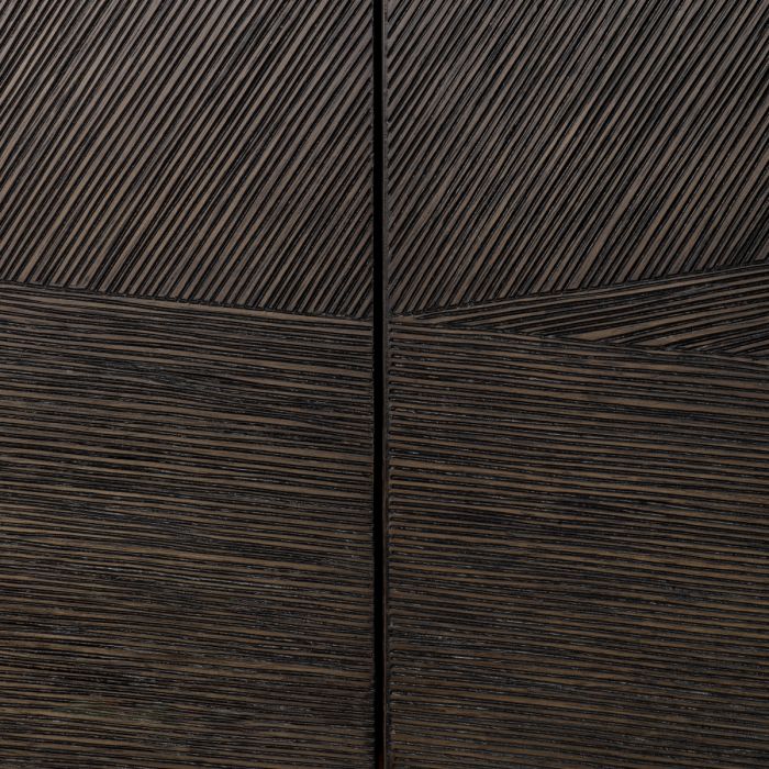 TV Cabinet San Martin mocha straight oak veneer