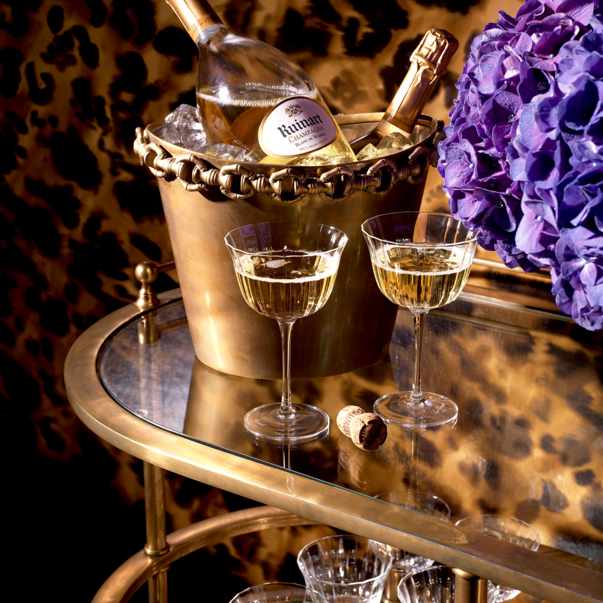 Vintage Brass Wine Cooler Clementine | Eichholtzmh.com 