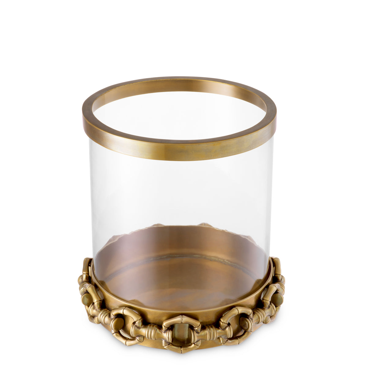 Vintage Brass Hurricane Clementine | Eichholtzmh.com