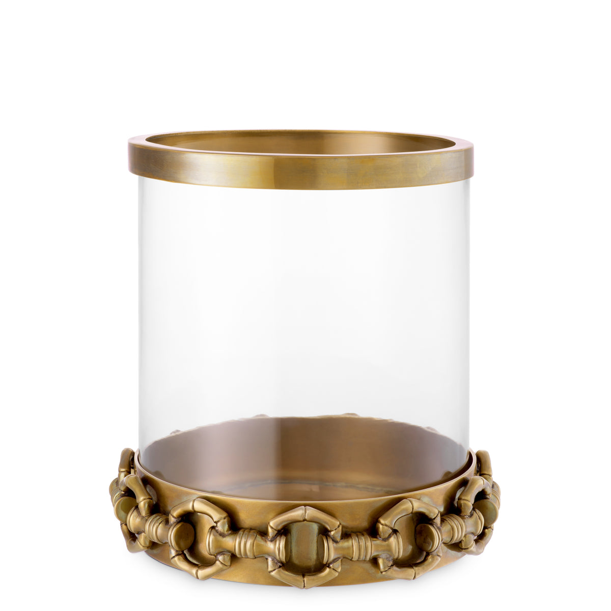 Vintage Brass Hurricane Clementine | Eichholtzmh.com
