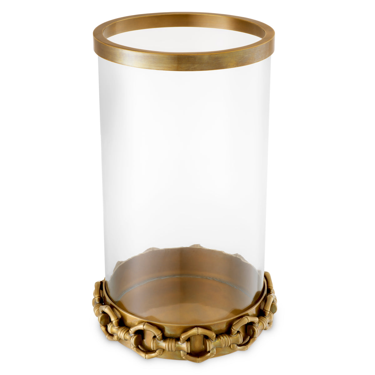 Vintage Brass Hurricane Clementine | Eichholtzmh.com