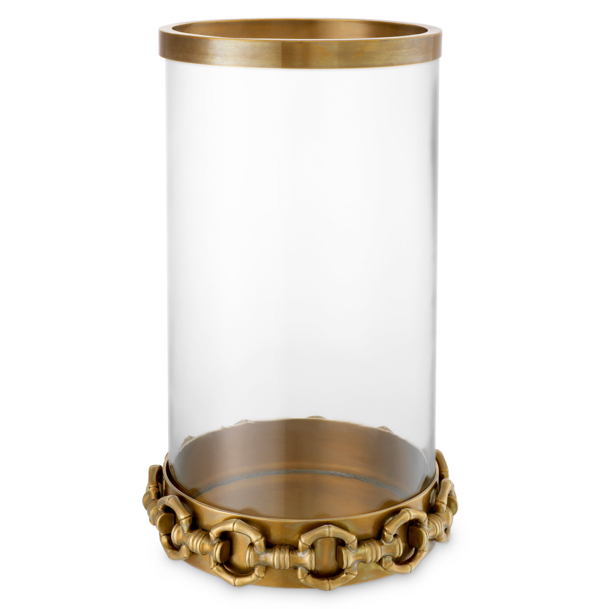 Vintage Brass Hurricane Clementine | Eichholtzmh.com
