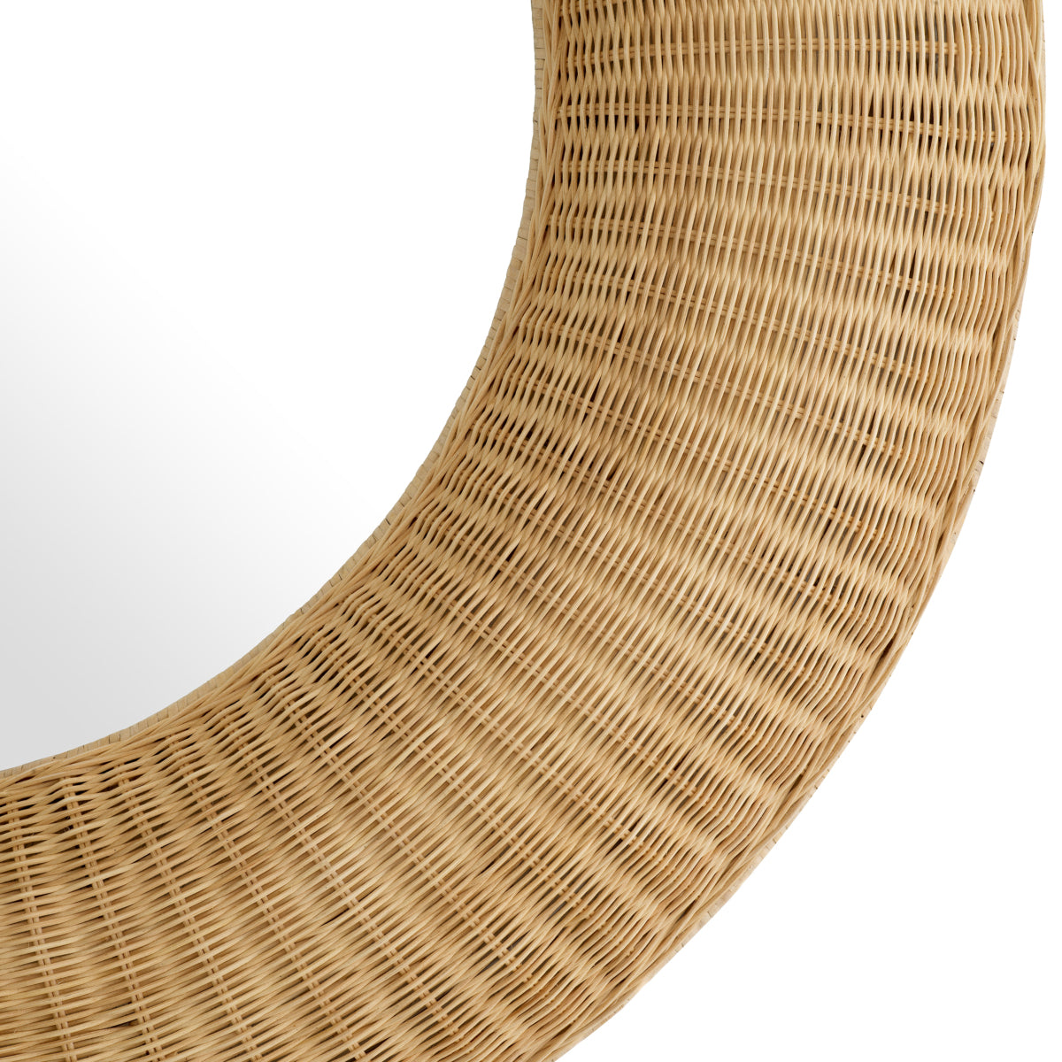 Round Handwoven Rattan Mirror Idora | Eichholtzmh.com