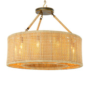 Natural Rattan Chandelier Bernardi | Eichholtzmh.com
