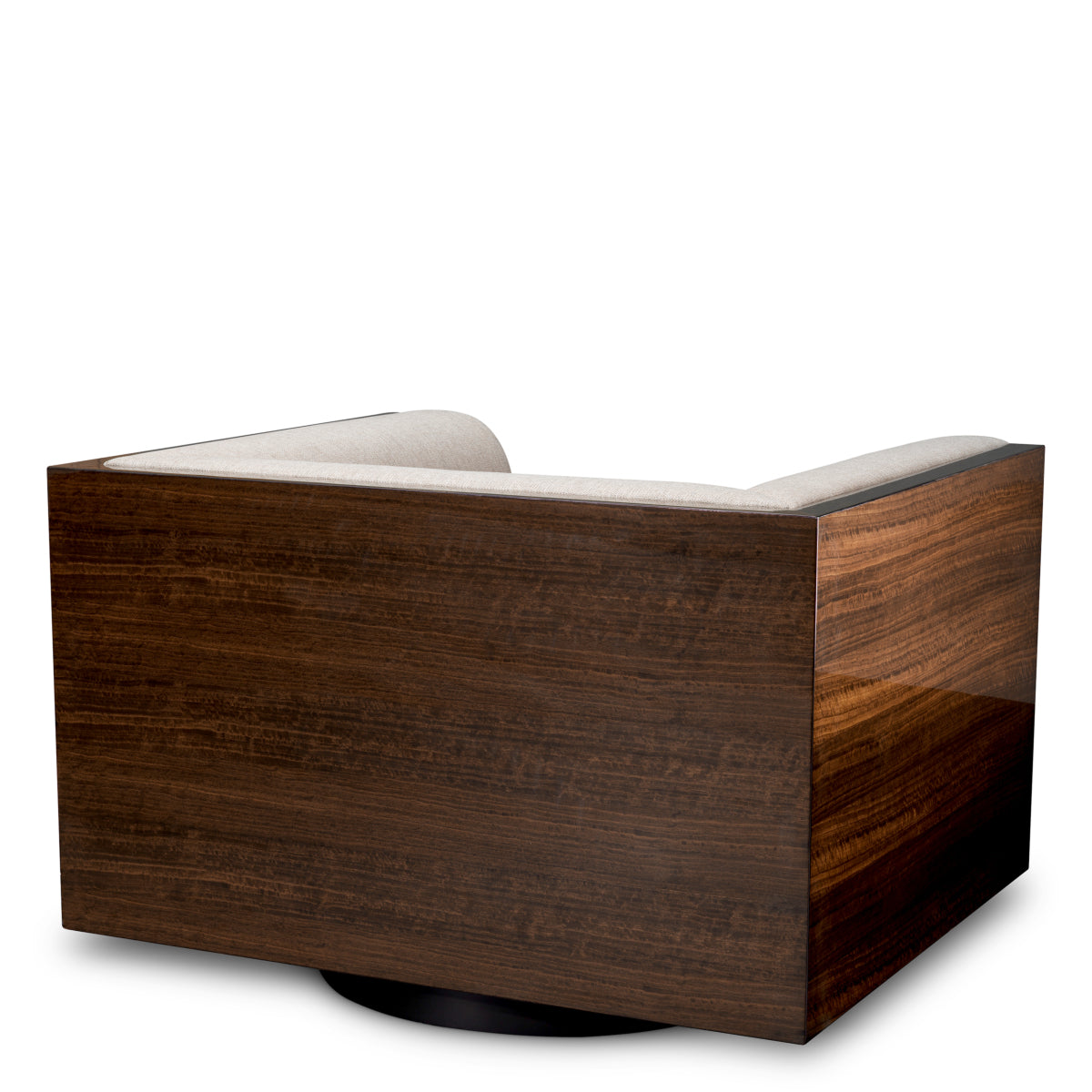 Eucalyptus Veneer Swivel Chair Sebastian | Eichholtzmh.com