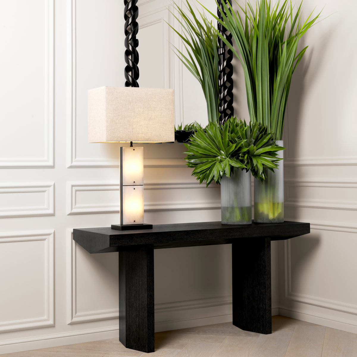Linen Modern Table Lamp Ortiz | Eichholtzmh.com