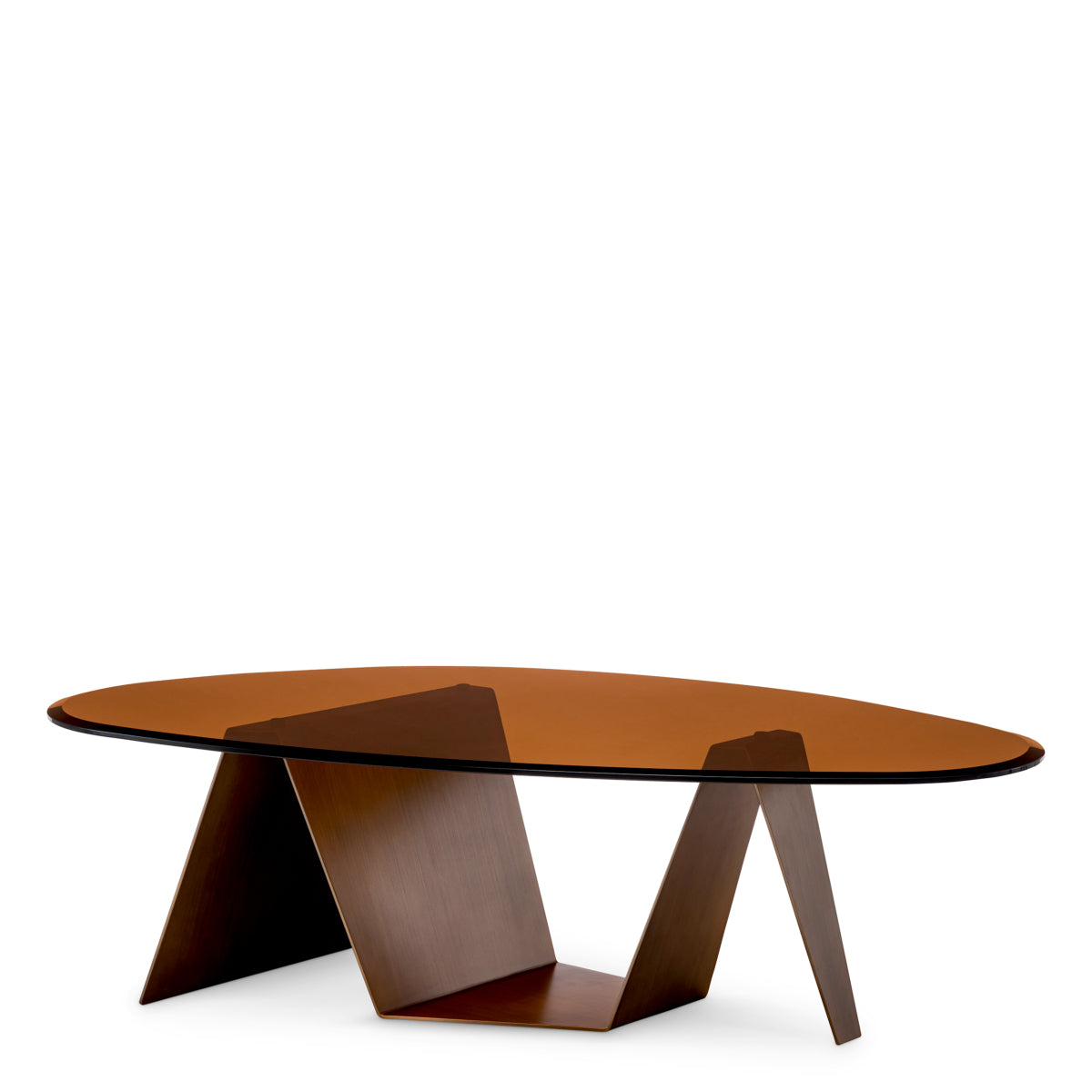 Oval Glass Coffee Table Lavello | Eichholtzmh.com