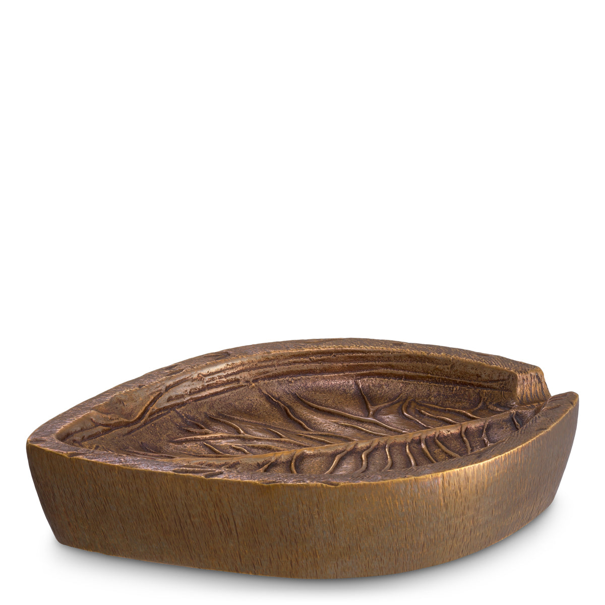 Leaf-Patterned Metal Bowl Rosselli | Eichholtzmh.com