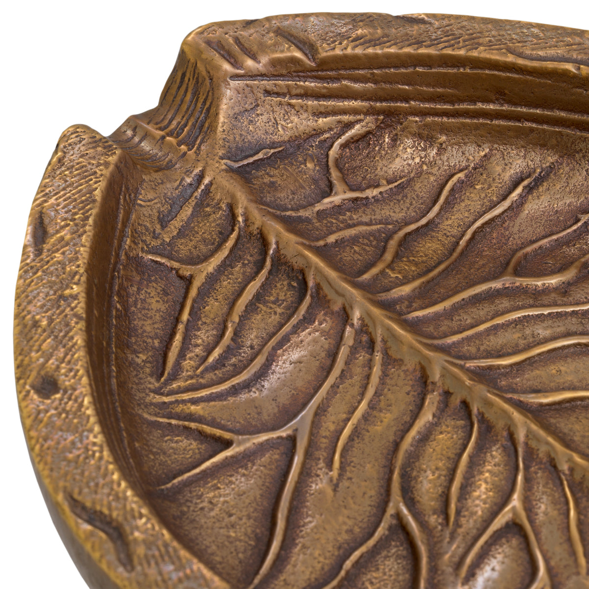 Leaf-Patterned Metal Bowl Rosselli | Eichholtzmh.com