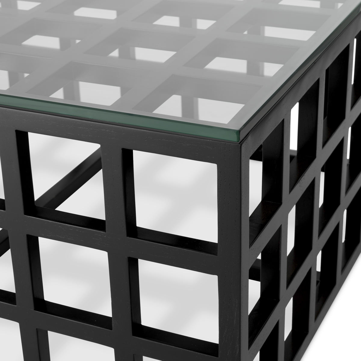 Black Framework Coffee Table Cubico | Eichholtzmh.com