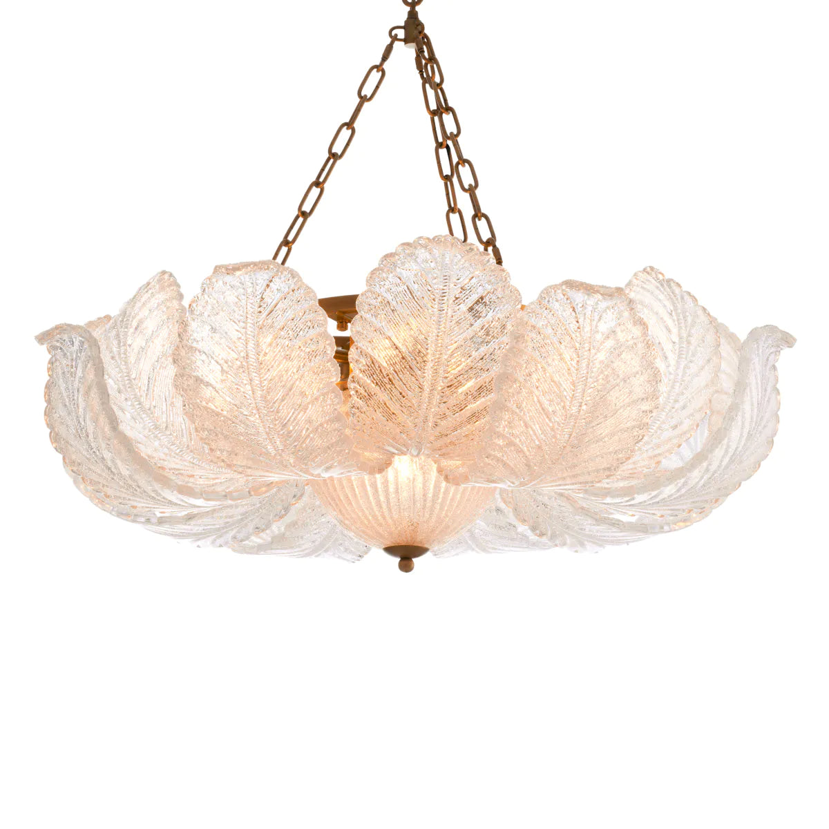 Glass Leaf Chandelier Cabrillo | Eichholtzmh.com