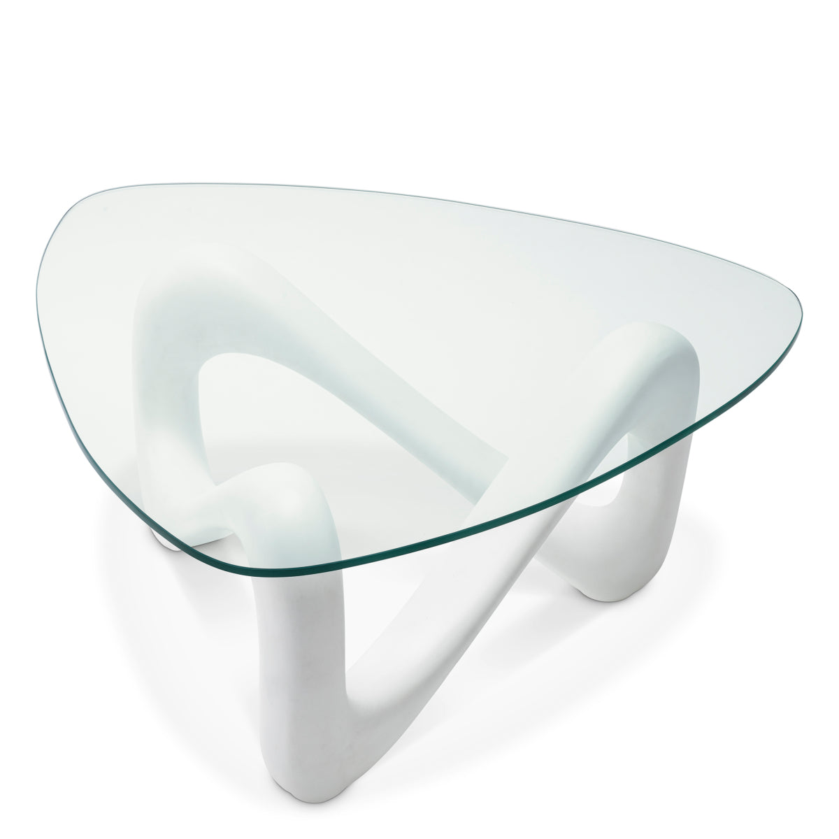 Off-White Sculptural Coffee Table Aventura | Eichholtzmh.com