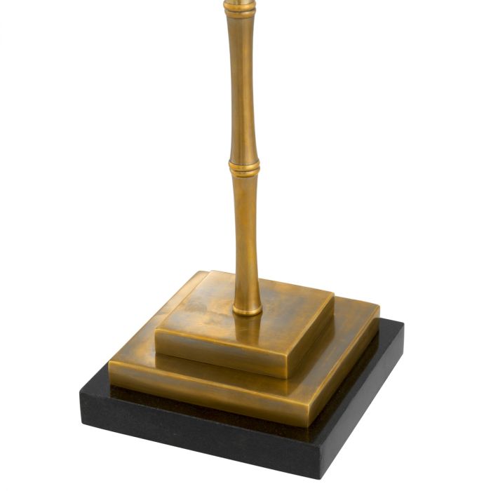Floor Lamp Seraphina vintage brass finish