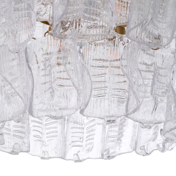 Chandelier Solange clear glass