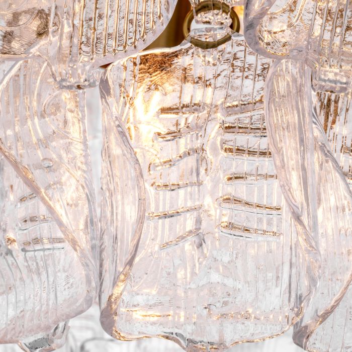 Chandelier Solange clear glass