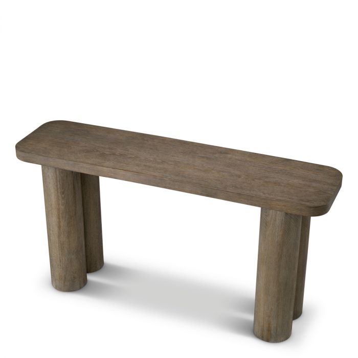 Console Table Lindbrook silverstone oak veneer