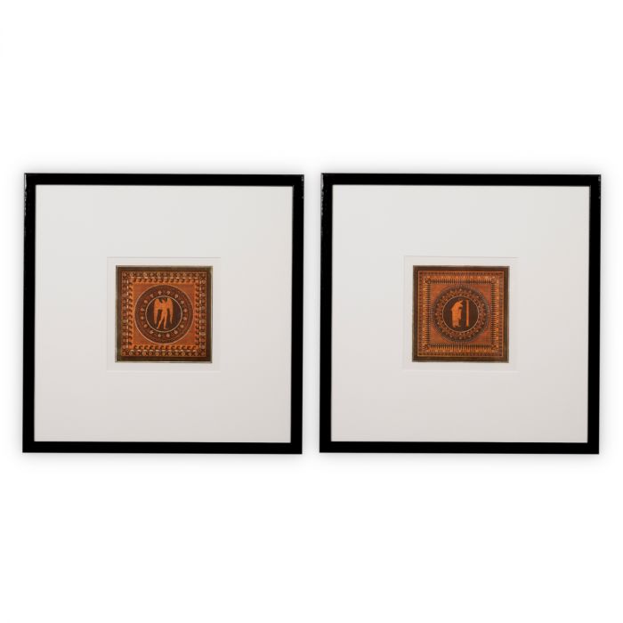 Print Antique Vases by Sir William Hamilton set of 2