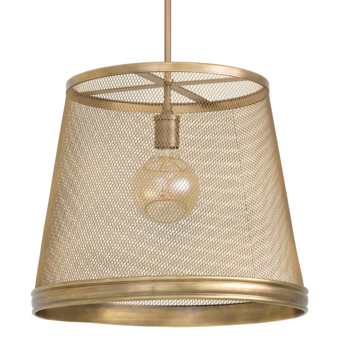 Pendant Colindale vintage brass finish