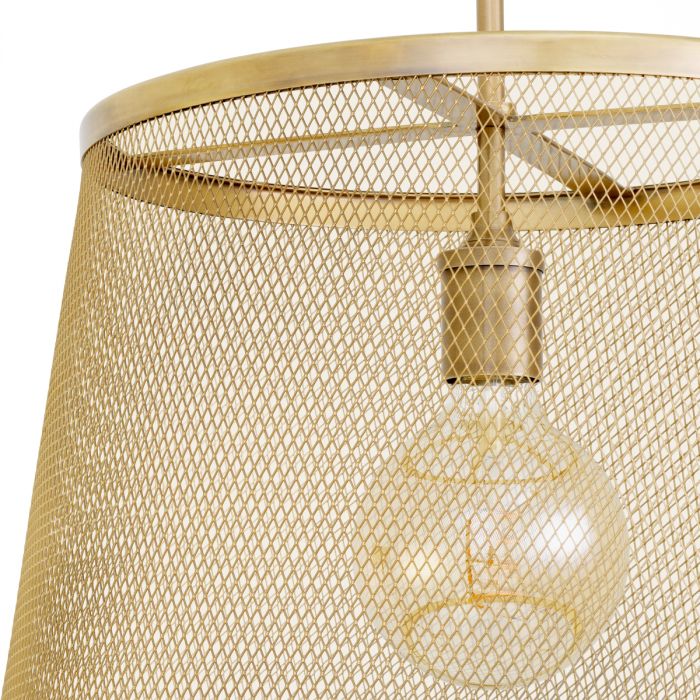 Pendant Colindale vintage brass finish