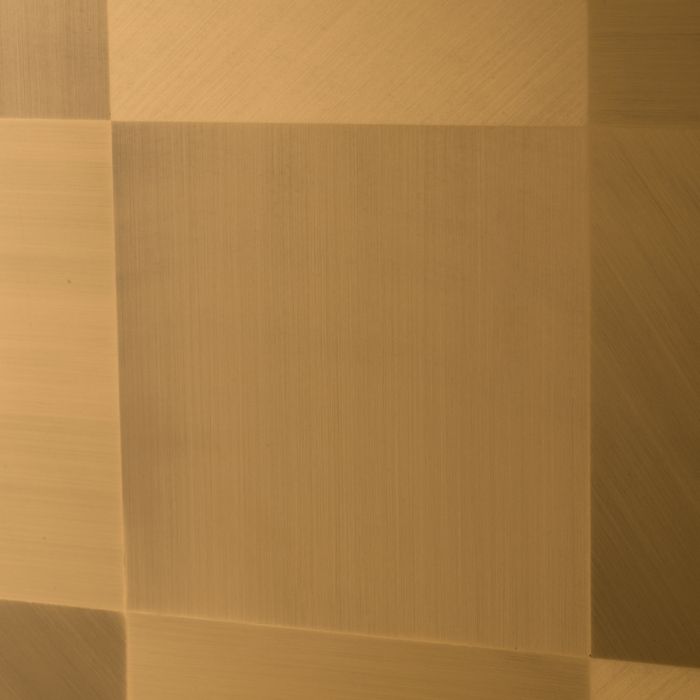 Coffee Table Saint John brushed brass finish