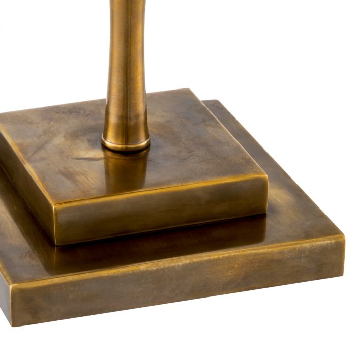 Table Lamp Seraphina vintage brass finish
