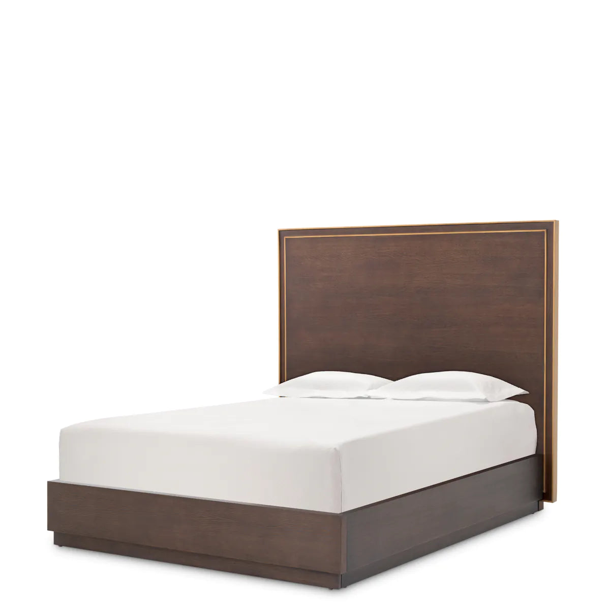 Brown Oak Bed Frame Camelot | Eichholtzmh.com