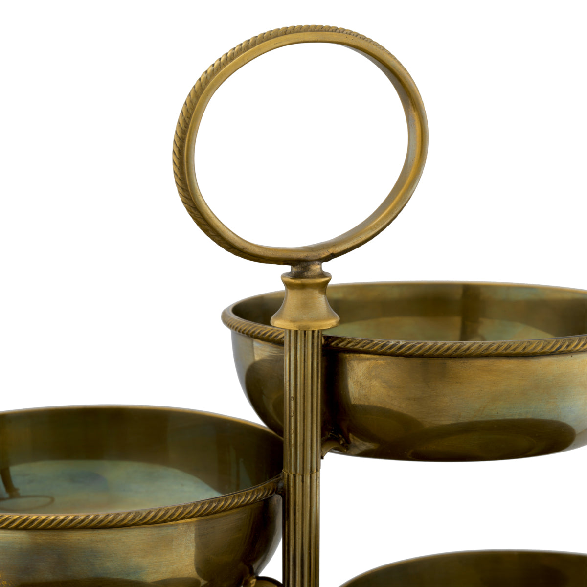Vintage Brass 6-Bowl Stand Christine | Eichholtzmh.com