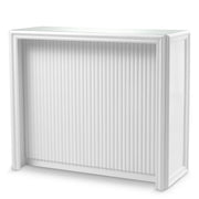 White Ribbed Bar Cabinet Roland | Eichholtzmh.com