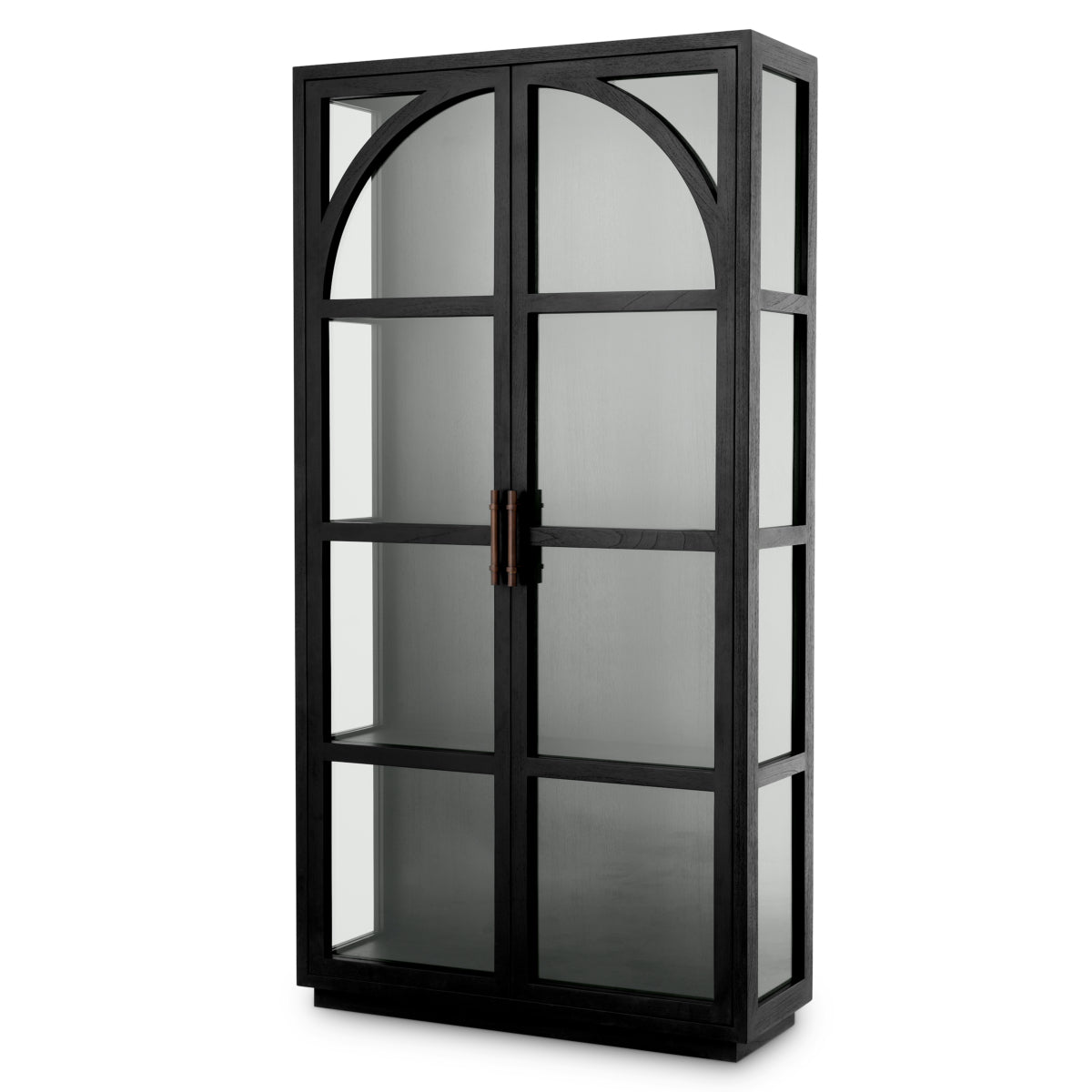 Black Clear Glass Cabinet San Bernardino