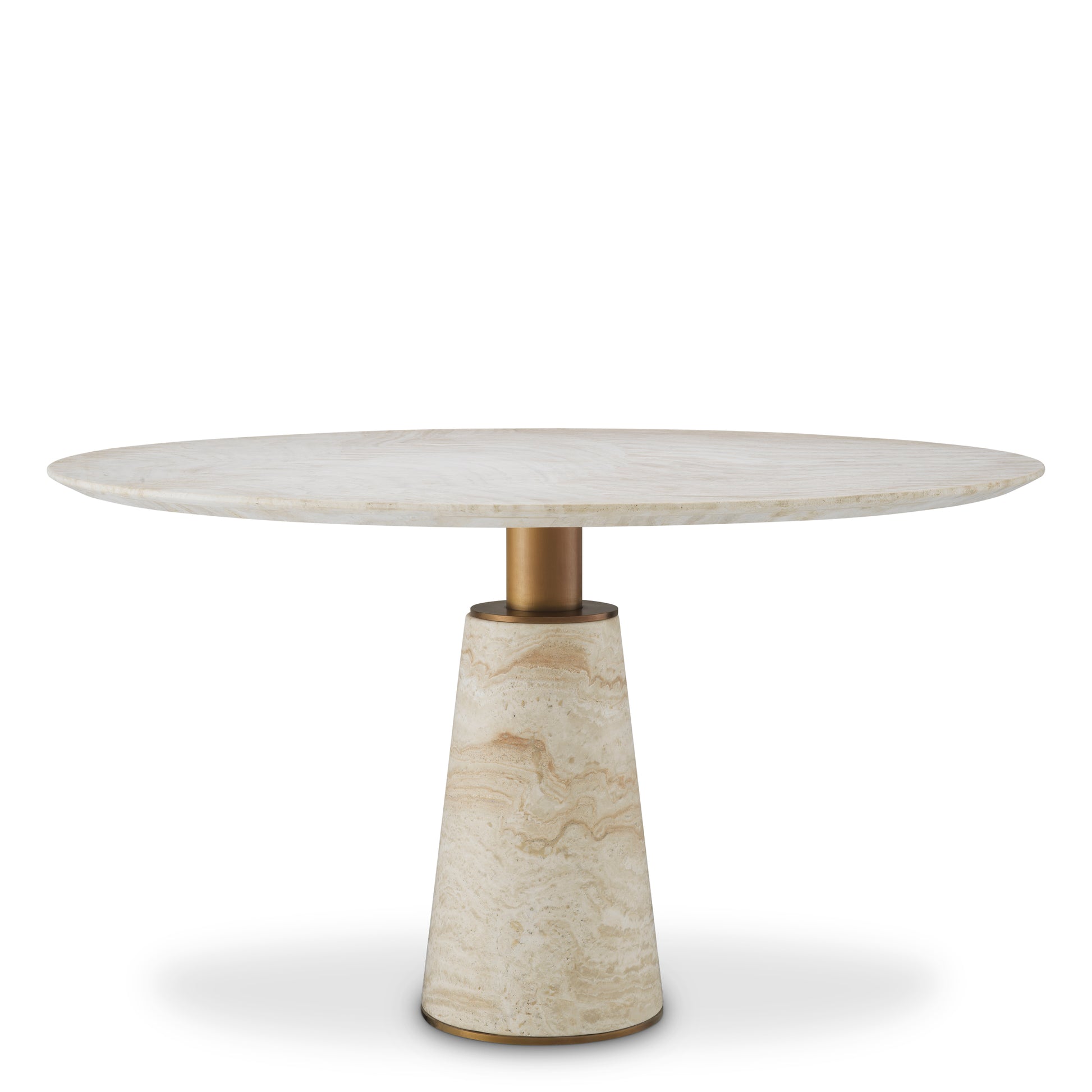 Travertine Dining Table Genova | Eichholtzmh.com