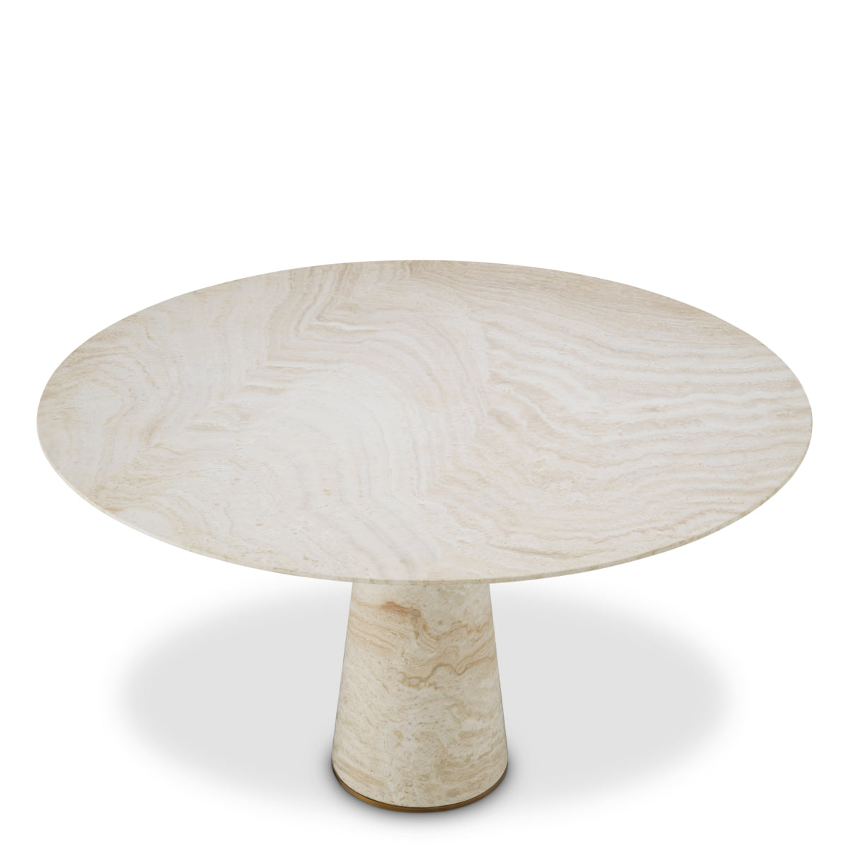 Travertine Dining Table Genova | Eichholtzmh.com