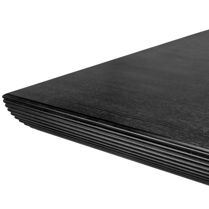 Dining Table Winston charcoal grey oak veneer