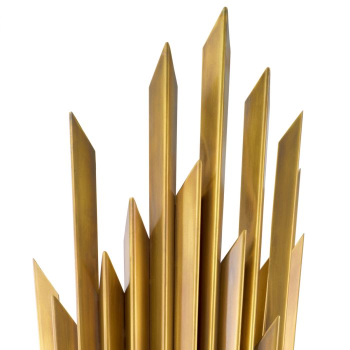 Wall Lamp Celestia vintage brass finish