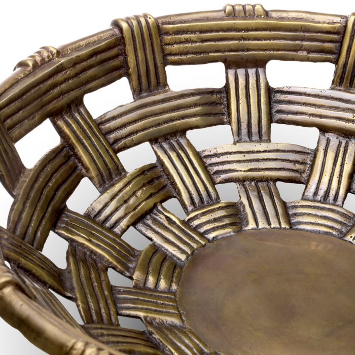 Bowl Arona vintage brass finish