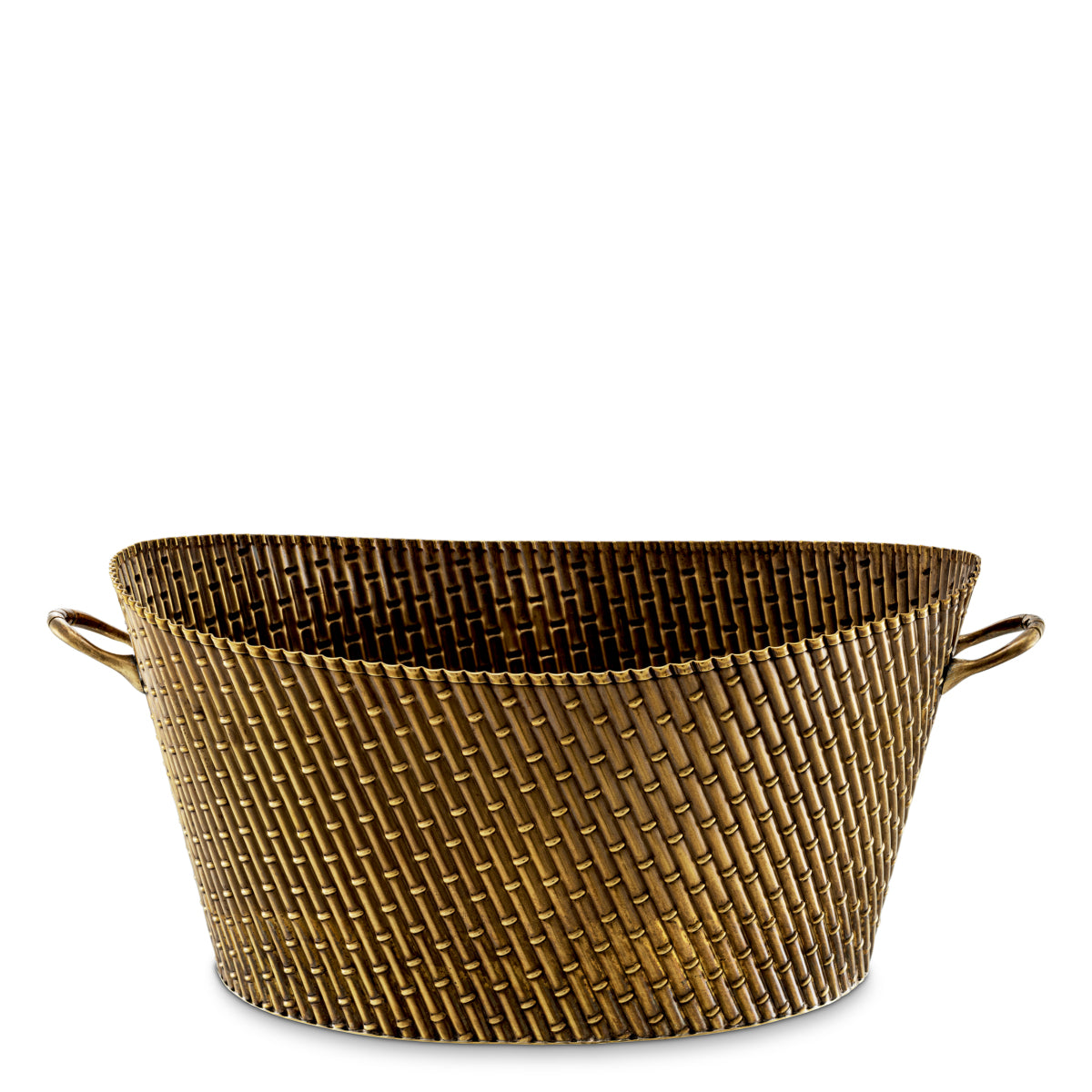 Vintage Brass Wine Cooler Barletta L | Eichholtzmh.com