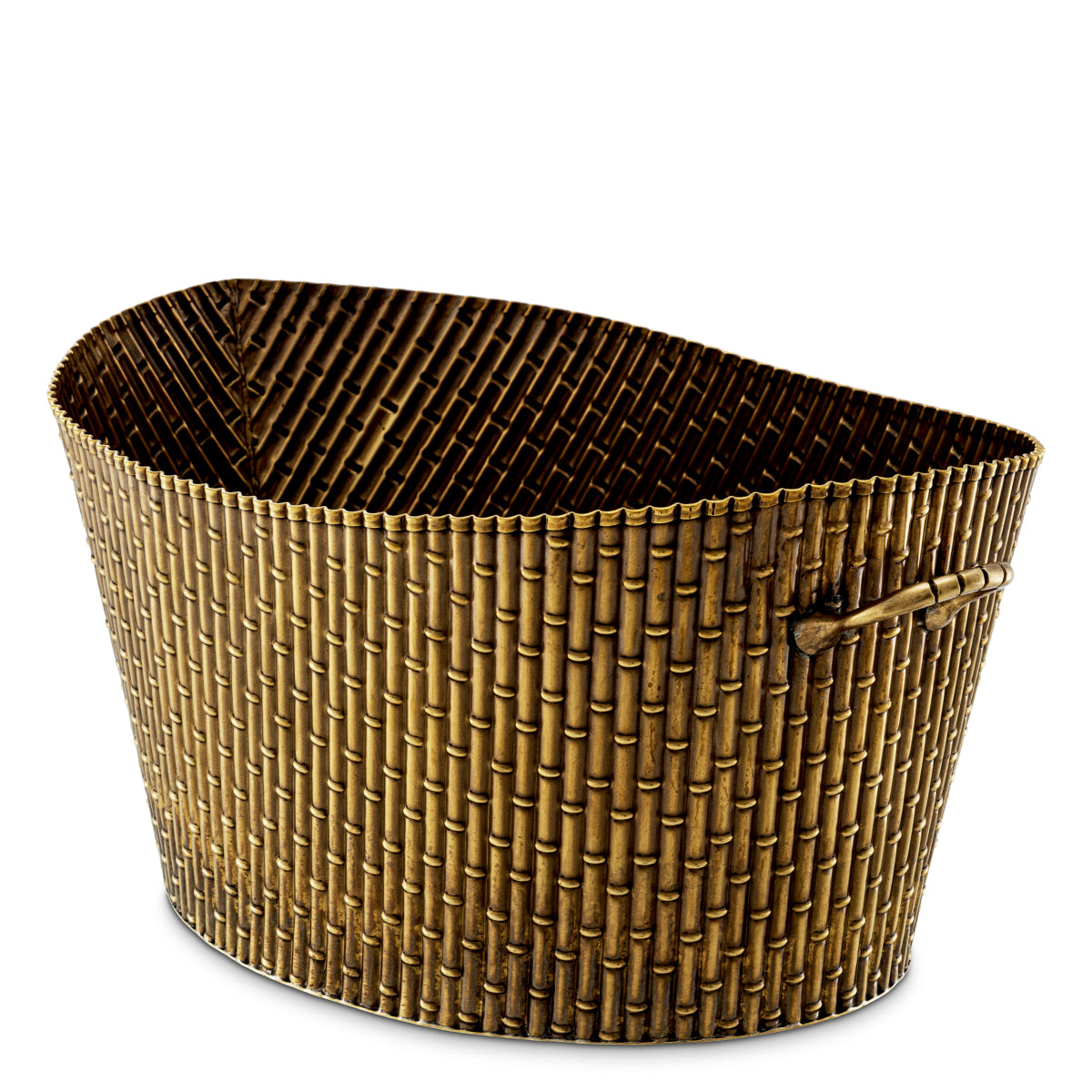 Vintage Brass Wine Cooler Barletta L | Eichholtzmh.com